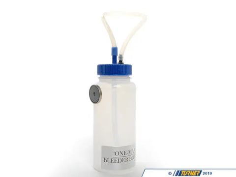 Turner Motorsport Brake Bleeder Bottle with Check Valve