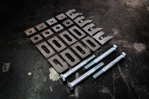 E30 Camber/Toe Correction Kit (Serrated Brackets)