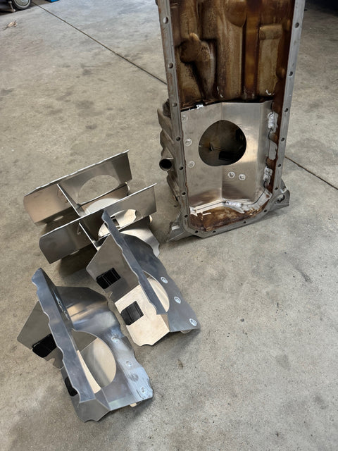 E46 M54 Weld In Sump Baffle