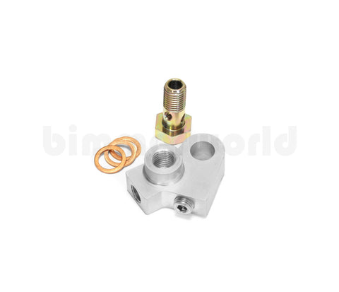 BimmerWorld Oil Distribution/Sending Block