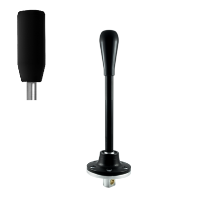 Short Shifter BMW E46 Black Edition - Long Black Knob