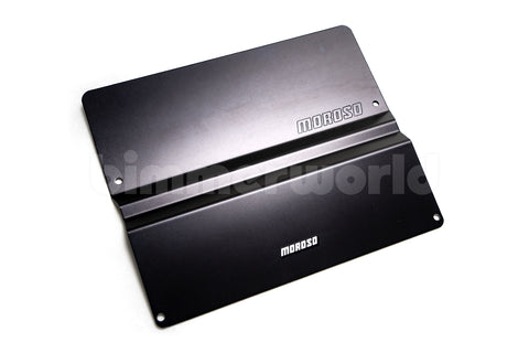 Moroso Radio & A/C Block-Off Plate - E46