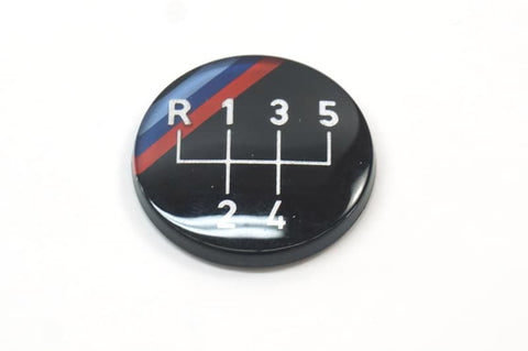Manual Shift Knob Emblem (Round Style)
