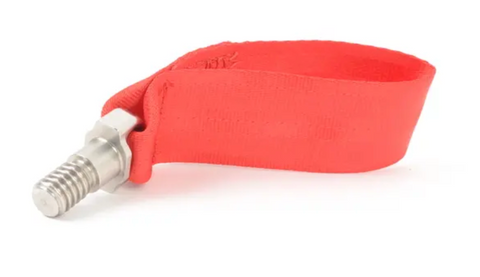 Tow Strap With Bolt (Red)